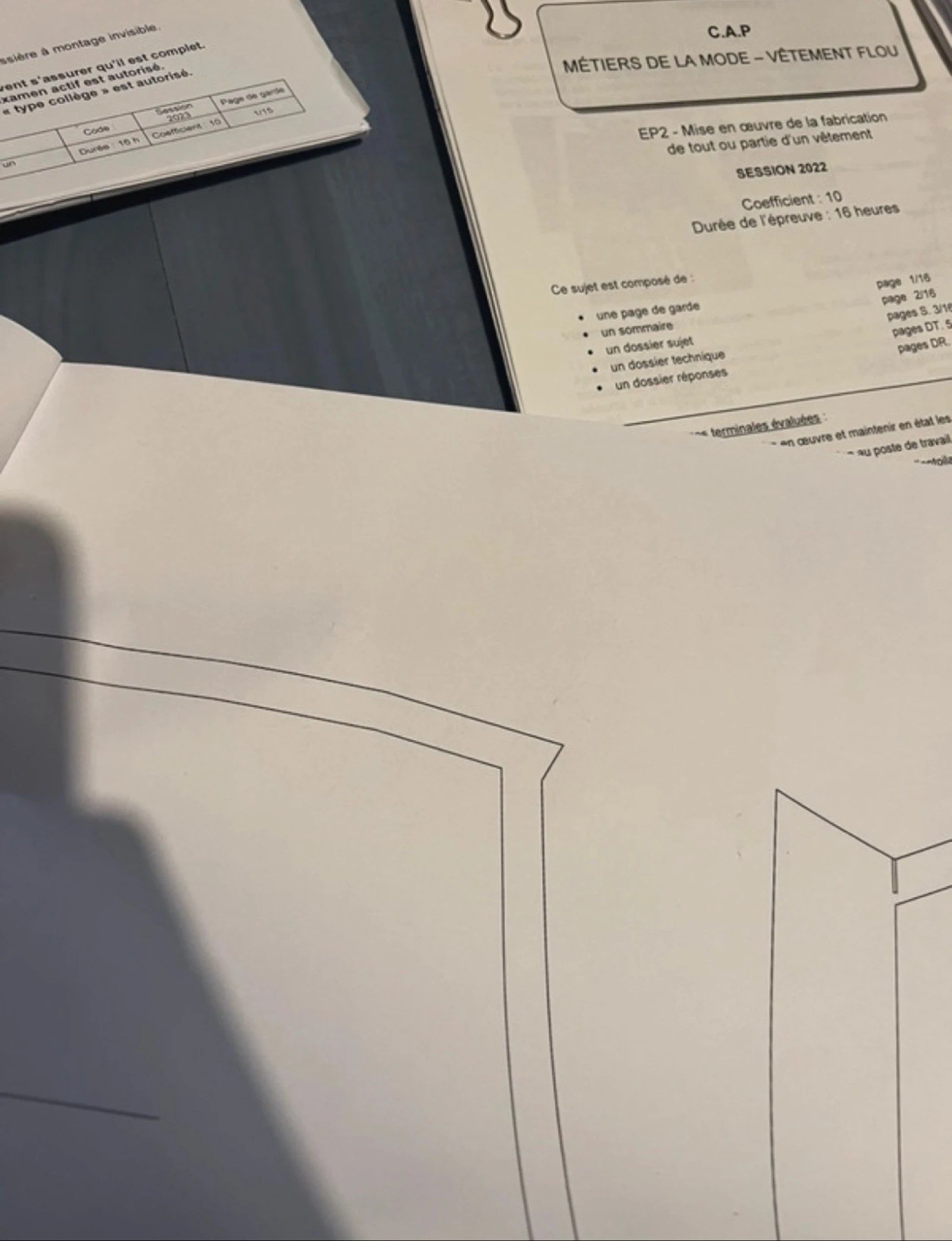 Lote de 8 anais de treinamento CAP costura – photo 6
